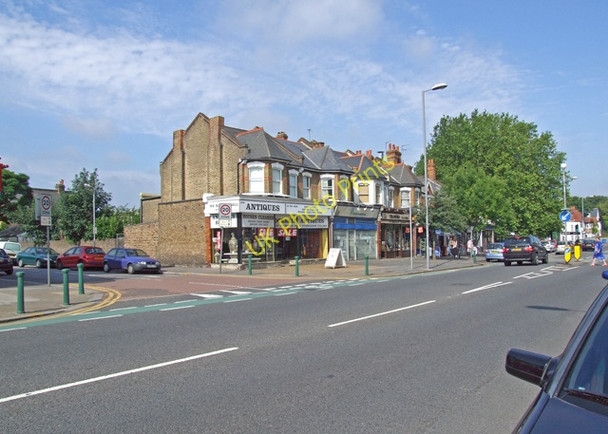 Photo 6"x4" Ewell Road shops Surbiton c2009