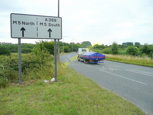 Photo 6"x4" Approaching the M5 junction 19 Easton-in-Gordano c2009