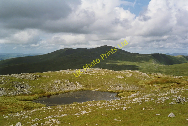 Photo 6"x4" Llyn Bach, on Glasgwm Craig y Ffynnon c1993