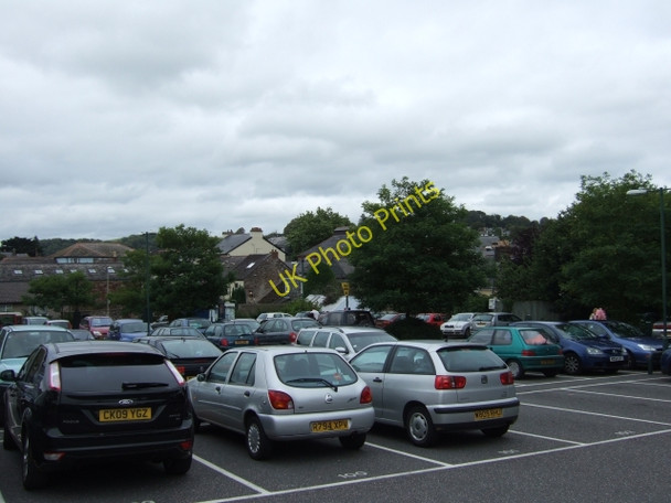 Photo 6"x4" Car Park near The Plains in Totnes Totnes c2009