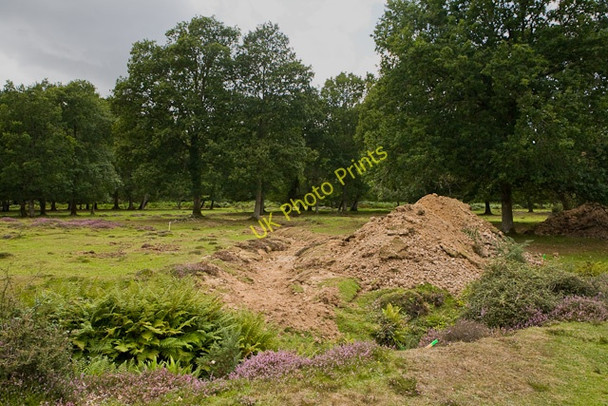 Photo 6"x4" Warwickslade Cutting: new meander takes shape Bank\/SU2807 c2009