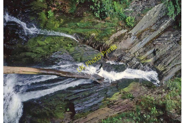 Photo 6"x4" Falls at Devil's Bridge Devil's Bridge\/Pontarfynach c1992