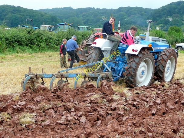 Photo 6"x4" The Lea Show ploughing competition, 2009 1 Lea\/SO6521 c2009