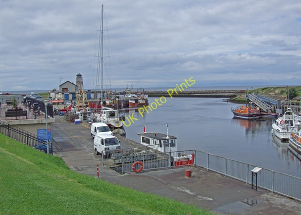 Photo 6"x4" Girvan harbour Girvan c2009