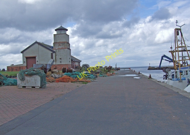 Photo 6"x4" Girvan harbour Girvan c2009