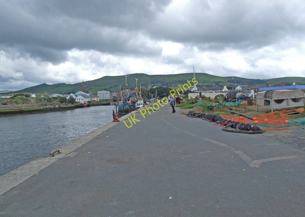 Photo 6"x4" Girvan harbour Girvan c2009