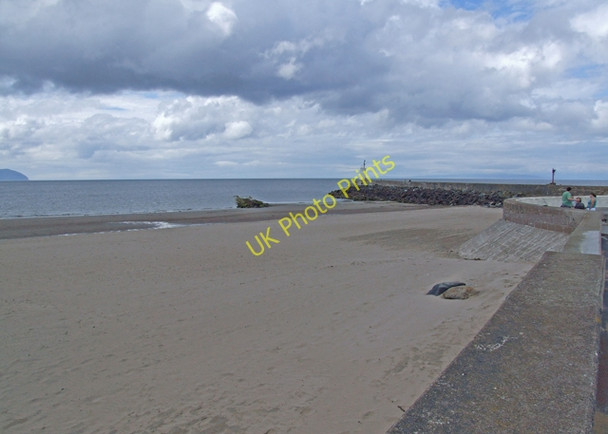 Photo 6"x4" Girvan beach Girvan c2009