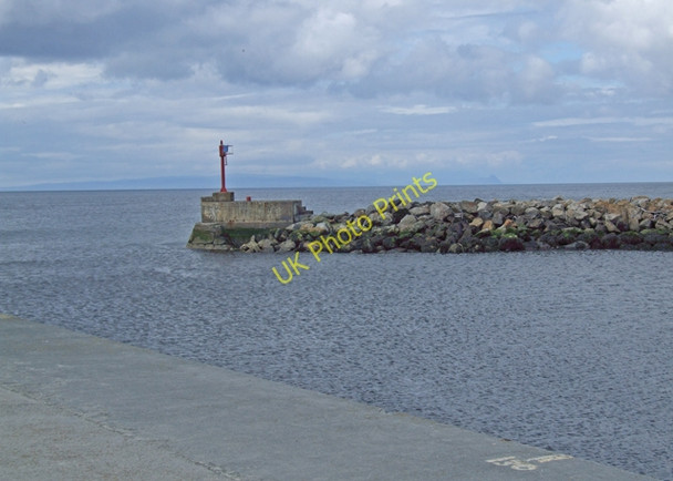 Photo 6"x4" Girvan harbour mouth Girvan c2009 P1