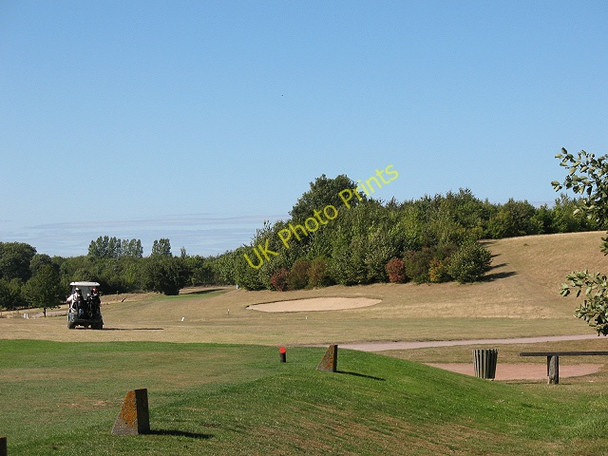 Photo 6"x4" Golf course at South Street Neames Forstal c2009