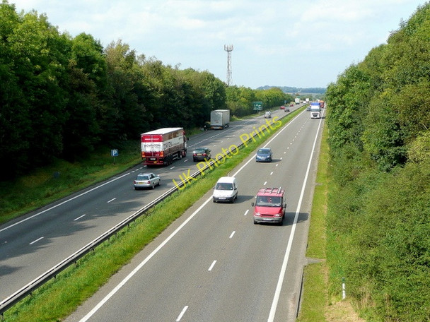 Photo 6"x4" A38 trunk road near Swanwick Alfreton c2009