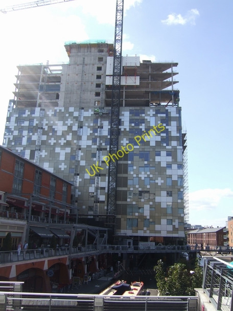 Photo 6"x4" The Cube heads skywards Lee Bank c2009