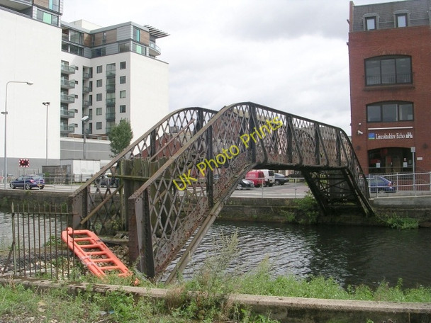 Photo 6"x4" Rusty Bridge - Brayford Wharf East Lincoln c2009