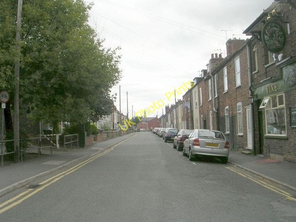 Photo 6"x4" Newland Street West - viewed from Nelson Street Lincoln c2009