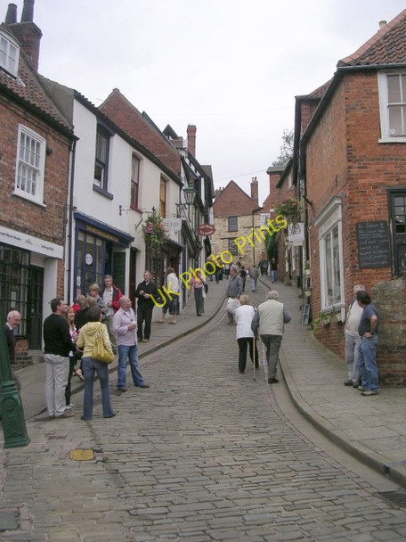 Photo 6"x4" Steep Hill - viewed from Danesgate Lincoln c2009