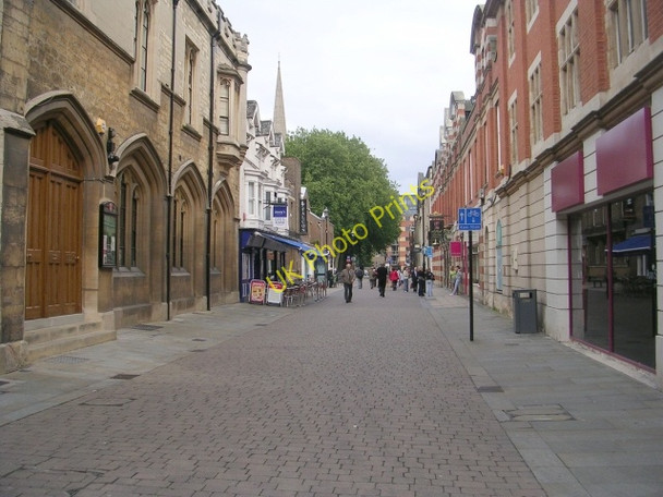 Photo 6"x4" Saltergate - viewed from High Street Lincoln c2009