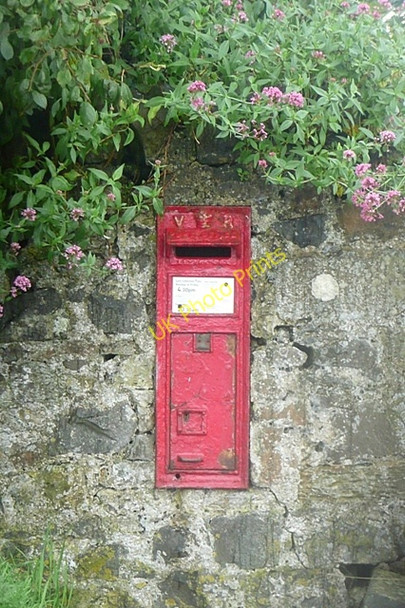 Photo 6"x4" Low Newton post box Low Newton-by-the-Sea c2009