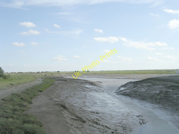 Photo 6"x4" The view from behind Hobhole Pumping Station Scrane End c2009