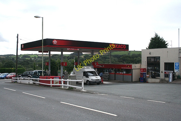 Photo 6"x4" Yealmpton: Texaco petrol station Torr\/SX5851 c2009