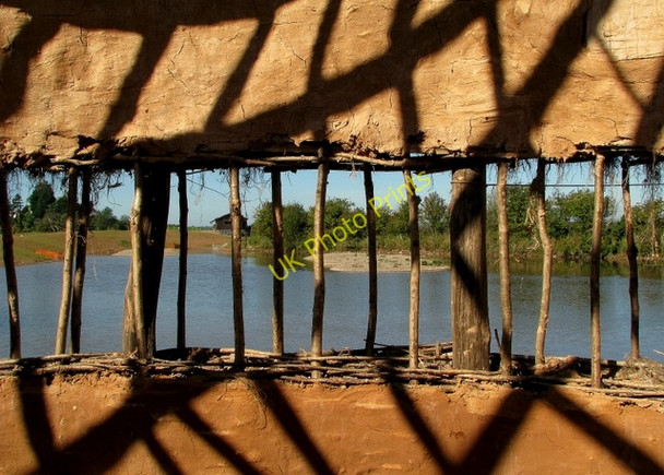 Photo 6"x4" View from the crann\u00c3\u00b3g, Castle Espie Comber c2009