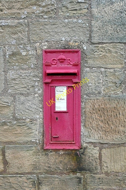 Photo 6"x4" Postbox at Branton Branton\/NU0416 c2009