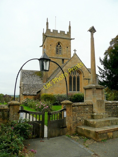 Photo 6"x4" St. Peter's church, Willersey Willersey c2009