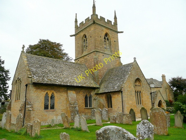 Photo 6"x4" St. Peter's church, Willersey Willersey c2009 P2