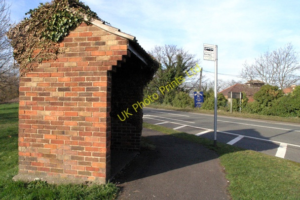 Photo 6"x4" Bus Shelter near Cavendish Bridge Cavendish Bridge c2008