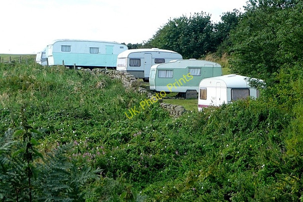 Photo 6"x4" Caravan park at Marden House Alnmouth c2009