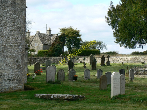 Photo 6"x4" Churchyard, St Matthew's church, Coates Coates\/SO9800 c2009