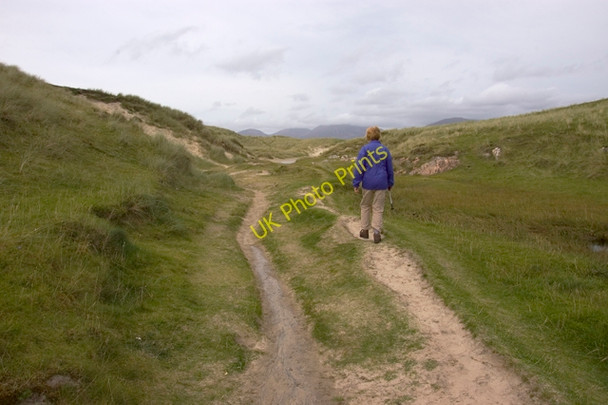 Photo 6"x4" Path through the dunes at Losgaintir Losgaintir c2009