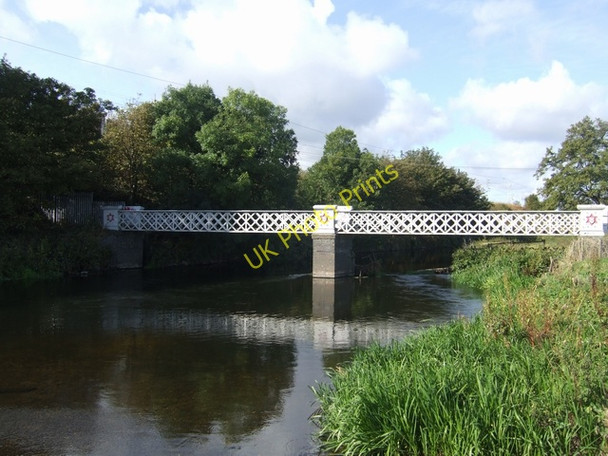 Photo 6"x4" Footbridge over the River Trent Armitage\/SK0716 c2009