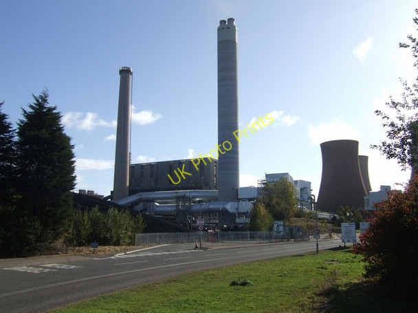 Photo 6"x4" Flue Gas Desulphurisation Plant at Rugeley Power Station Rugeley c2009