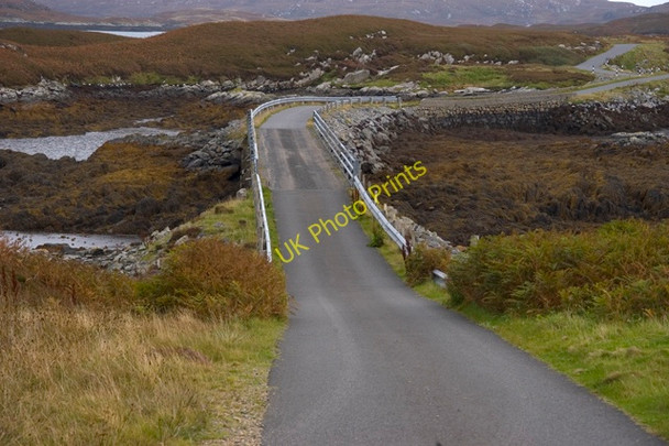 Photo 6"x4" Road and Causeway to Port Pheadair Griomasaigh c2009