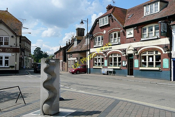 Photo 6"x4" Centre of Fordingbridge Fordingbridge c2009