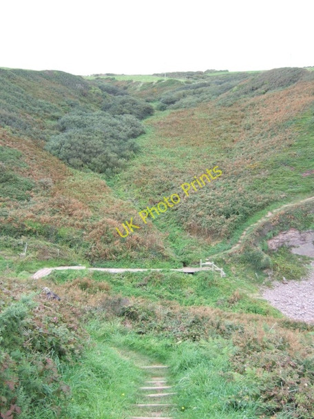 Photo 6"x4" Valley leading into Mill Bay Kete c2009