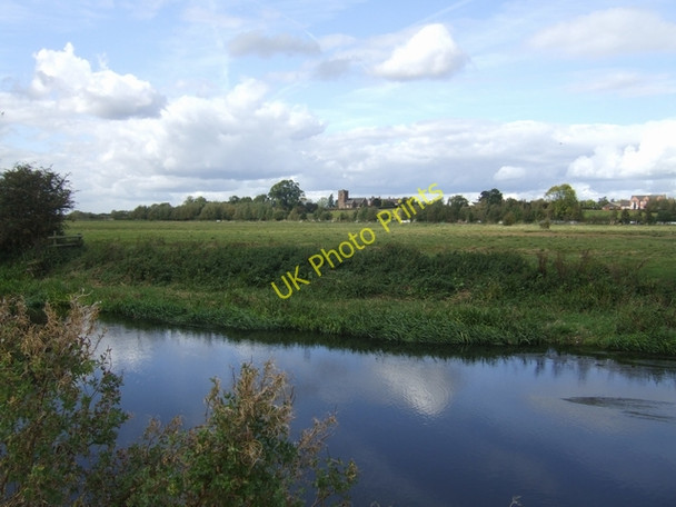 Photo 6"x4" River Trent at Wychnor Wychnor Bridges c2009