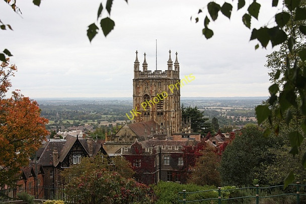 Photo 6"x4" Great Malvern Priory Church Tower Great Malvern c2009