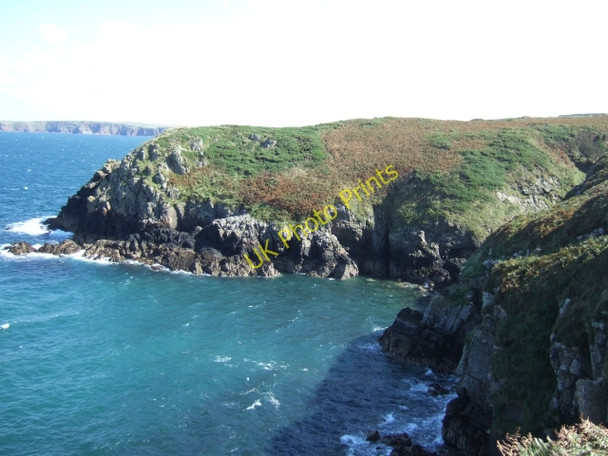 Photo 6"x4" Headland to east of St Martin's Marloes c2009