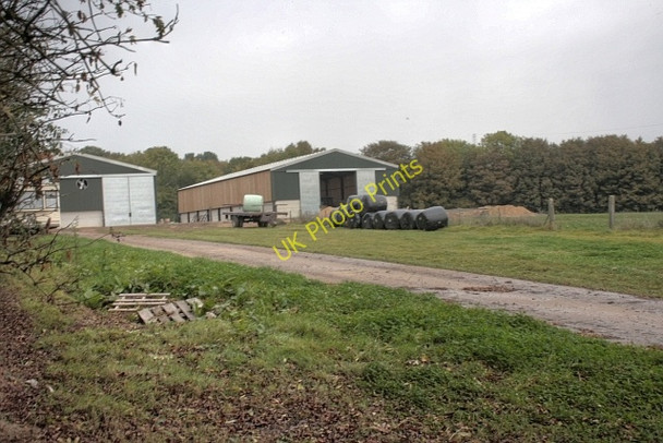 Photo 6"x4" Barns Near Woodside Farm Fulthorpe c2009