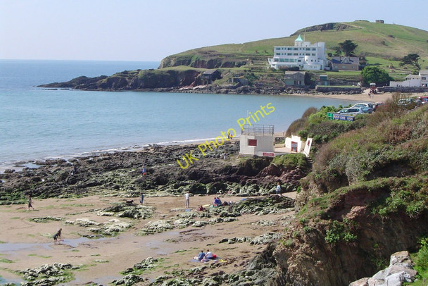 Photo 6"x4" The hotel on Burgh Island, Devon Bigbury-on-Sea c2004