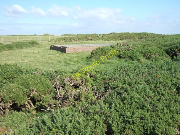Photo 6"x4" Dale airfield and the foundation slab of one WW2 building Dale\/SM8005 c2009