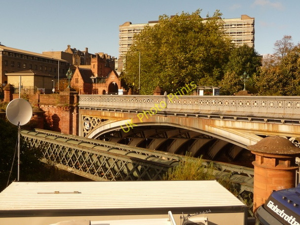 Photo 6"x4" Glasgow: Partick Bridge Dowanhill c2009