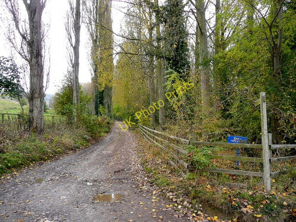 Photo 6"x4" Track and footpath Bury End\/SP0936 c2009