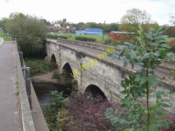 Photo 6"x4" River Trent - Walton Bridge Stone\/SJ9034 c2009