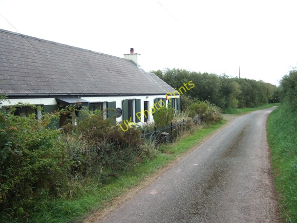 Photo 6"x4" Road passing Skerry Back Cottage Bicton\/SM8407 c2009