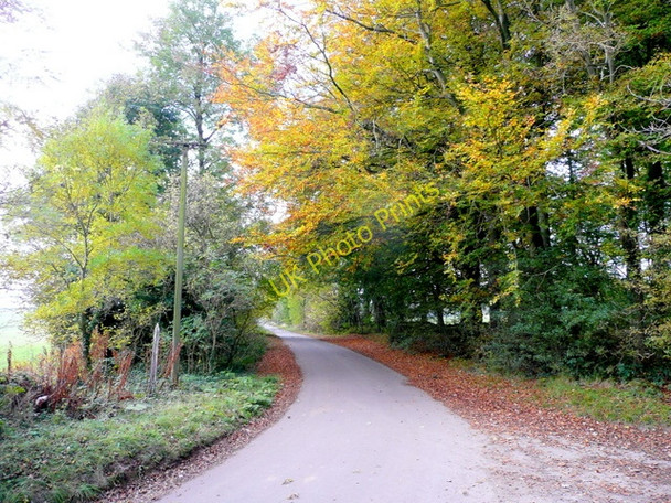 Photo 6"x4" Lane to Stumps Cross Taddington\/SP0831 c2009