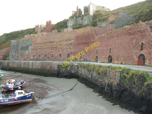 Photo 6"x4" Porthgain stone stores Porthgain c2009