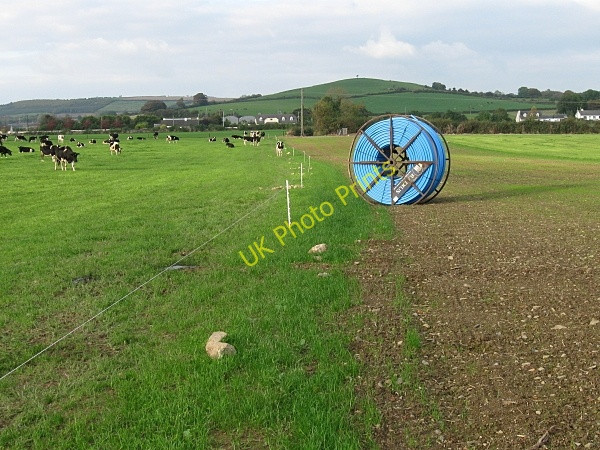 Photo 6"x4" Fieldscape and Hill Maddockstown c2009