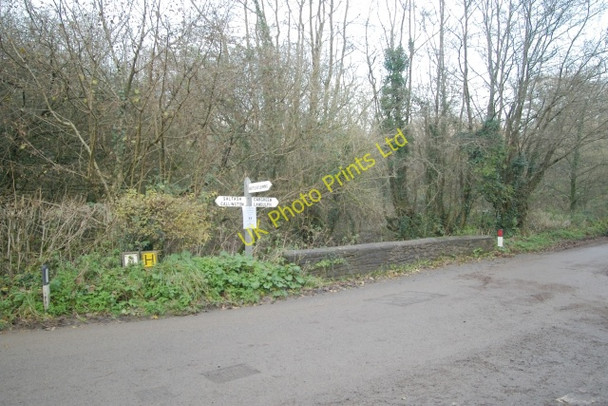 Photo 6"x4" Junction, West Kingsmill, near Saltash Botusfleming c2005