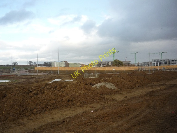 Photo 6"x4" Construction around Goodricke college Heslington c2009